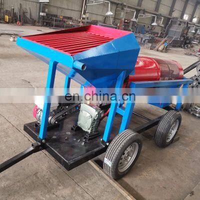 Gold Mining Equipment Small Mobile Trommel Machine for Separating Gold From Sand