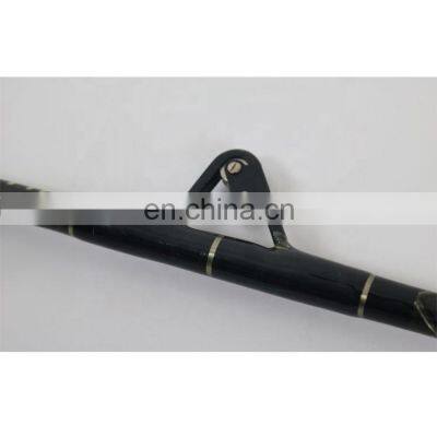 Boat trolling solid fiberglass fishing rod pole deep sea fishing