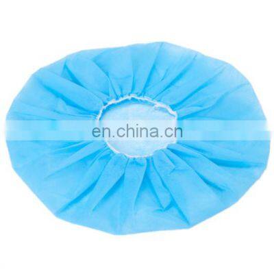 Nonwoven Disposable Hospital Colored Bouffant Cap 10-20GSM
