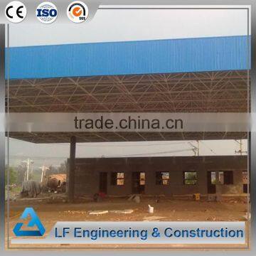 Cheap Prefabricated Galvanizing Steel Structure Gas Station photo-3