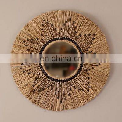 Best Price In Bulk Seagrass Mirror Decorative Wall Mirror Hot Selling Decor Art Decor Manufacturer Vietnam Supplier