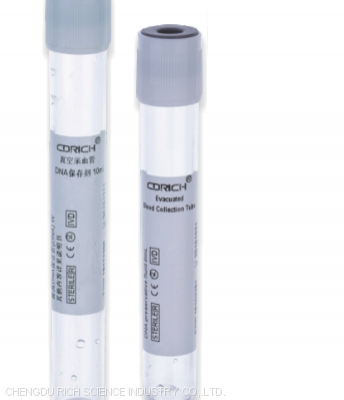 DNA Tubes Evacuated Blood Collection DNA Preservative Fluid Tubes, Test Tube for Blood Sample Colletion (CE)