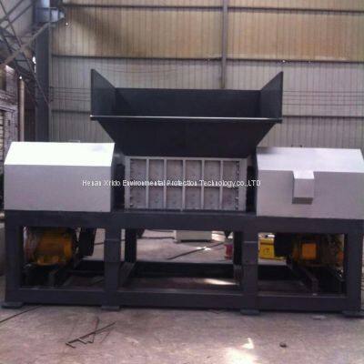 2022 hot sale double shaft shredder for wood pallet metal car tyre car body shredder