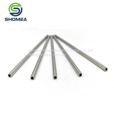 SHOMEA Customized Small diameter Medical Grade Stainless Steel Nose and throat endoscope tube