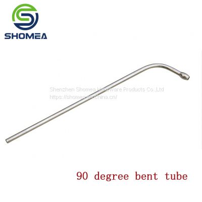 SHOMEA Customized Thin Wall Medical Grade 304/316  tainless Steel Bulge Tube