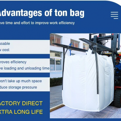 PP Woven Jumbo Super Sacks 500kg FIBC Bag Company Supply photo-4