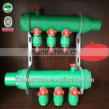 Water PP-R Manifold for floor/underfloor heating system/PP-R Fittings