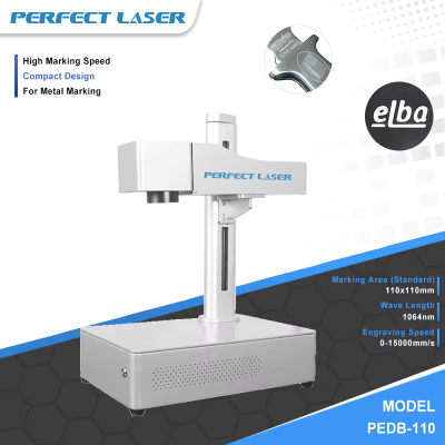 Perfect Laser Desktop Mini 20w Aluminium Stainless Steel Carbon Steel Metal Steel Acrylic Laser Engraving Marking Machine