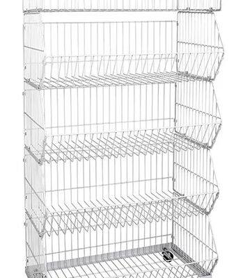 Metal Storage Wire Mesh Roll Plastic Pallet Nesting Container photo-4
