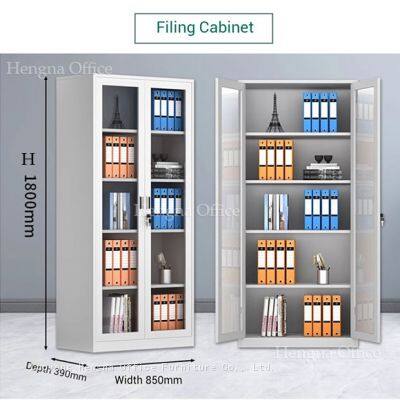 Fire Proof Top-Tier Filing Cabinets with High-Security Locking Systems& Thoughtful Card Slot: Secure Document Storage