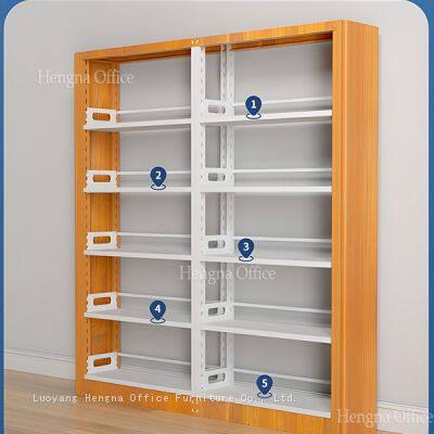 High Density Storage Library Solutions France with Adjustable Floor Height for Efficient and Elegant Book Storage-OEM/ODM