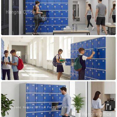 Outdoor Weatherproof ABS Lockers | Waterproof Public Facility Storage Custom Color Options photo-2