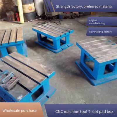Junyuan, Customizable According to Provided Drawings, Cast Iron Inspection and Assembly Plate, Rotary Workbench, Marking Platform, T-slot Raised Pad Box photo-2