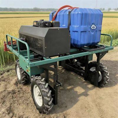 Vigorun Remote Control Sprayer Vehicle 600L 8.4m Boom 622cc Gasoline Engine Agricultural Pesticide Sprayer photo-3
