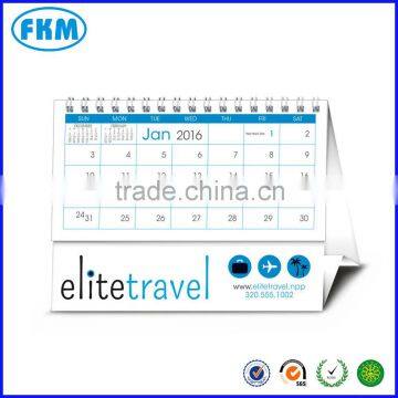triangle desk calendar