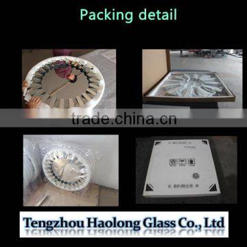Frameless and Round Shape Decorative Mirror