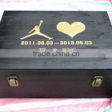 Gift Use Wooden Shoe Box