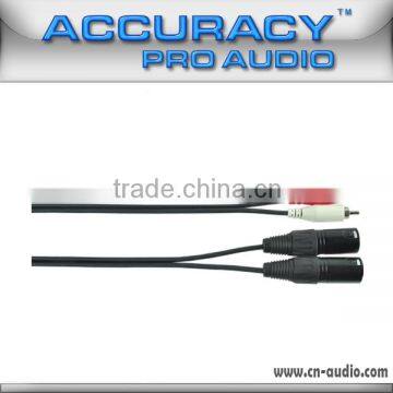 Professional RCA Male To XLR RCA YC Cable With 10 Feet YC807-10FT