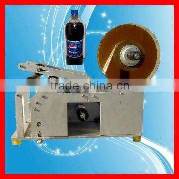 economic manual labeling machine for round bottle