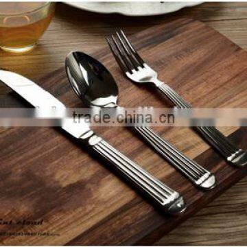 3 pcs 304# Stainless steel cutlery for family use