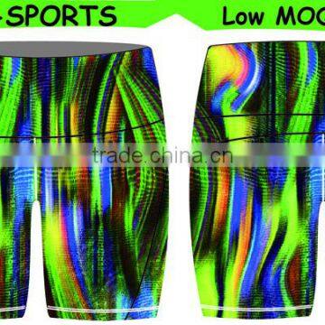 Custom Fitness Workout Gym Yoga Lycra Shorts