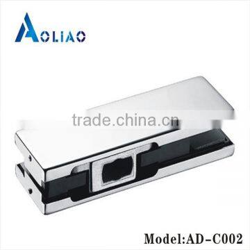 High quality glass holding clips of glass door bottom clamp patch fitting