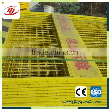cheap prefab sheet metal welded wire mesh fence panel