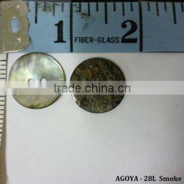 Real Shell Button, Shell Sewing Mother of Pearl Agoya Buttons, 18mm