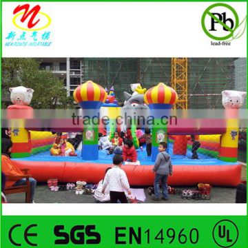 China popular inflatable fun city kids inflatable amusement park