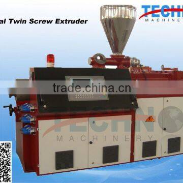 Plastic Conical Twin Screw Extruder for Plastic Granules Making