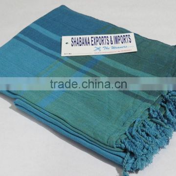 Cotton towel body wrap Manufacture kikoy kikoi popular handloom fouta tunisia