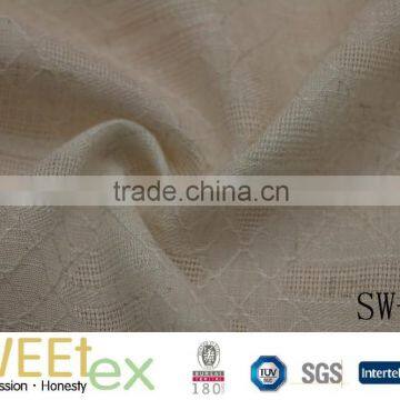 30S RAYON VISCOSE LINEN JACQUARD FABRIC