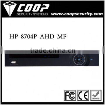 BNC Method 4CH High Definition AHD DVR with 1pcs HDD SATA