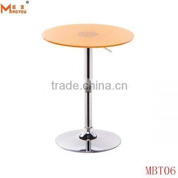 acrylic round bar table