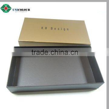 Custom Luxury Gold Cardboard Paper Chocolate Box for Wedding Invitation