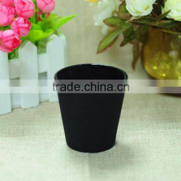Black Candle Holder/black Candle Glass Jar for Making Candle Supplier's Choice