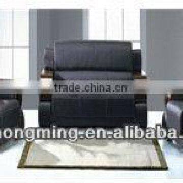 Modern 311 Black Pu Leather Sofa SF-002