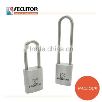 Good Quality Removable Core Long Shackle Padlocks Keyed Alike