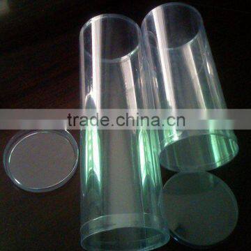 clear plastic cylinder shape packaging