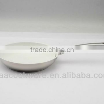 Factory Colorful Ceramic Coating 18/8 Stainless Steel Frypan