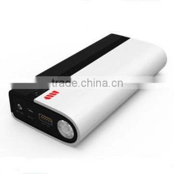 Multifunction auto jump starter with power bank 12000mah