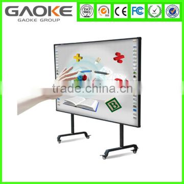 Factory of smart board education equipment for schools usded in digital classroom whiteboard