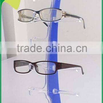 250g high grade acrylic sunglasses holder for 5, manufacturer direct sale PMMA sunglasses display with 160*125*350mm