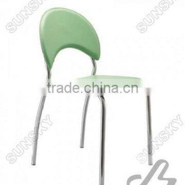 8192 chrome metal dining chair