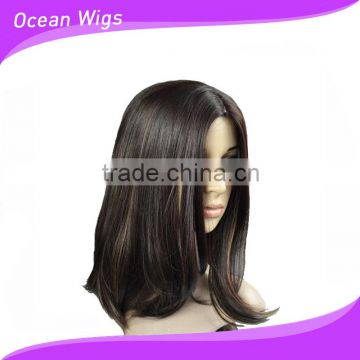 synthetic hair lace front wig