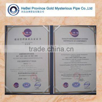 Cold Drawn Special Steel Cr/Mn Alloy Pipes and Tubes From China photo-2