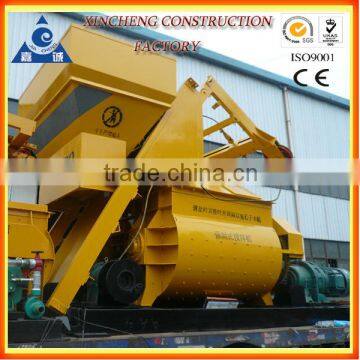 1500L Twin Shaft Electric Concrete Mixer in Algeria from China