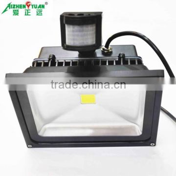 Eruope Market Hot Sales outdoor led flood light with sensors 10w 20w 30w 50w