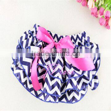 Brown Leopard With Hot Pink Bow Bloomers- Toddler Ruffle Shorts-ruffle Shorts photo-4