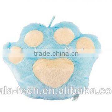 Eco-friendly PVC USB massage neck pillow waist cushion